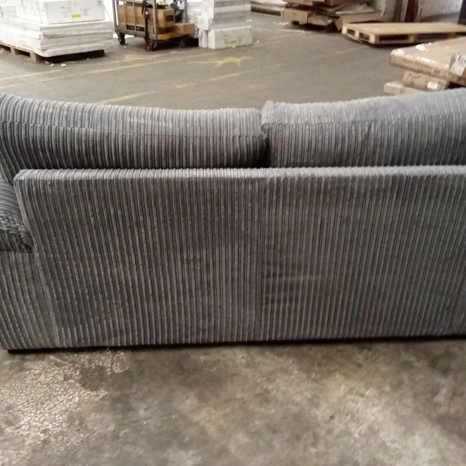 AMALFI STANDARD BACK FABRIC SOFA BED - CHARCOAL RRP £699