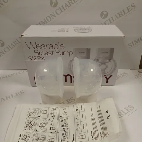 BOXED MOMCOZY S12 PRO WEARABLE BREAST PUMP
