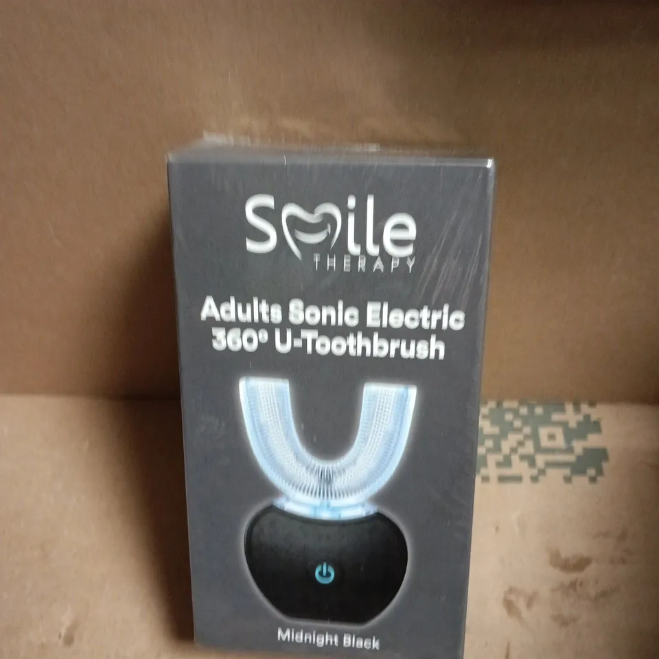 SMILE THERAPY 360° U-TOOTHBRUSH – MIDNIGHT BLACK (ADULT ELECTRIC TOOTHBRUSH)