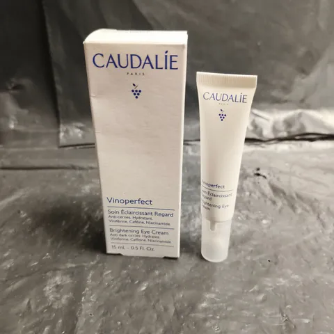 BOXED CAUDALIE VINOPERFECT BRIGHTENING EYE CREAM 15ML
