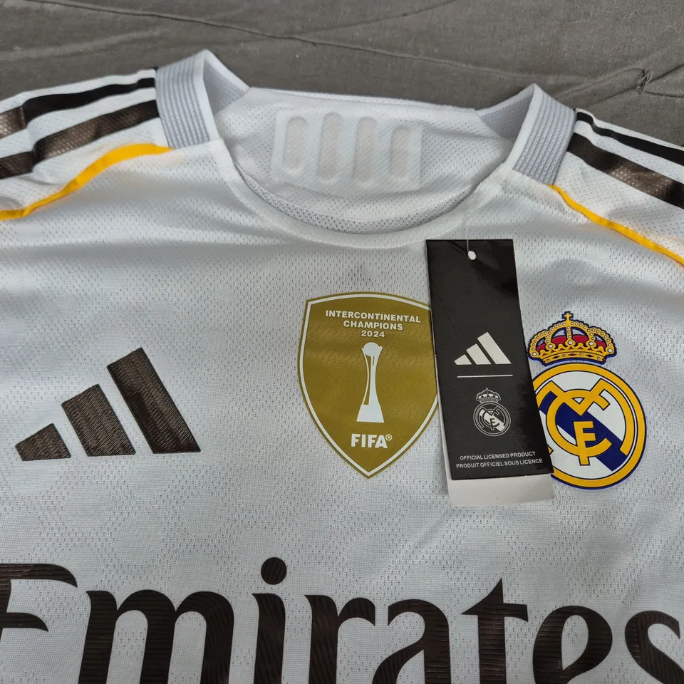 UK MEDIUM REAL MADRID ADIDAS FOOTBALL SHIRT – BELLINGHAM 5