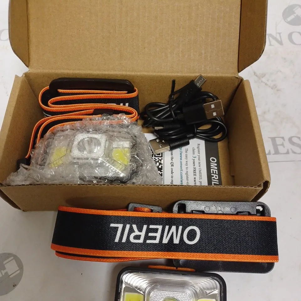 OMERIL LED HEADLAMP 2 PACK