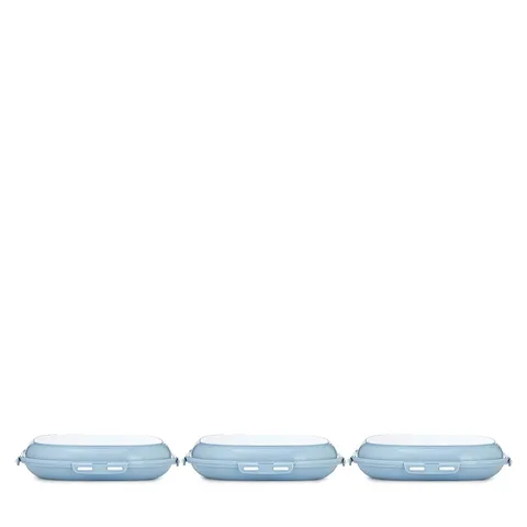 COOK'S ESSENTIALS SET OF 3 FRESH SAVE FOOD CONTAINERS