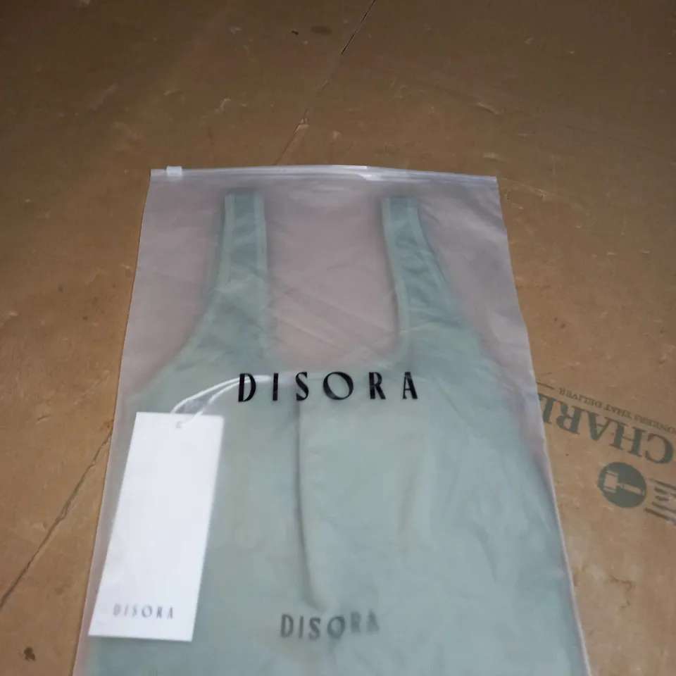 BAGGED DISORA SEAMLESS SQUARE NECK SPORTS BRA SIZE S