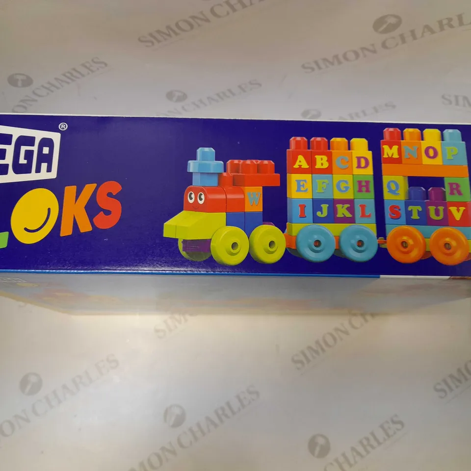 BRAND NEW MEGA BLOCKS ABC LEARNING TRAIN
