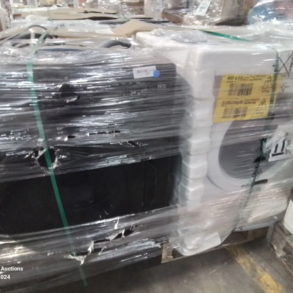 PALLET OF APPROXIMATELY 4 UNPROCESSED RAW RETURN WHITE GOODS TO INCLUDE;