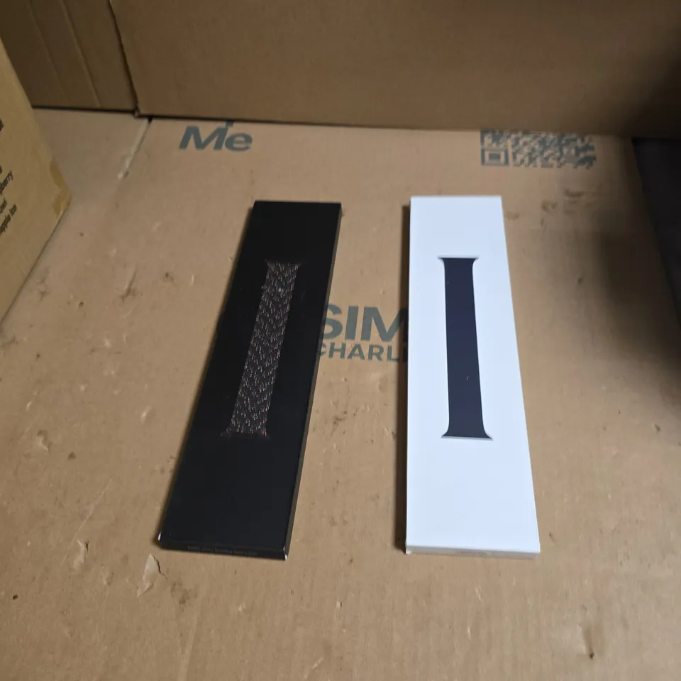 BOX OF APPROXIMATELY 60 APPLE WATCH STRAPS 
