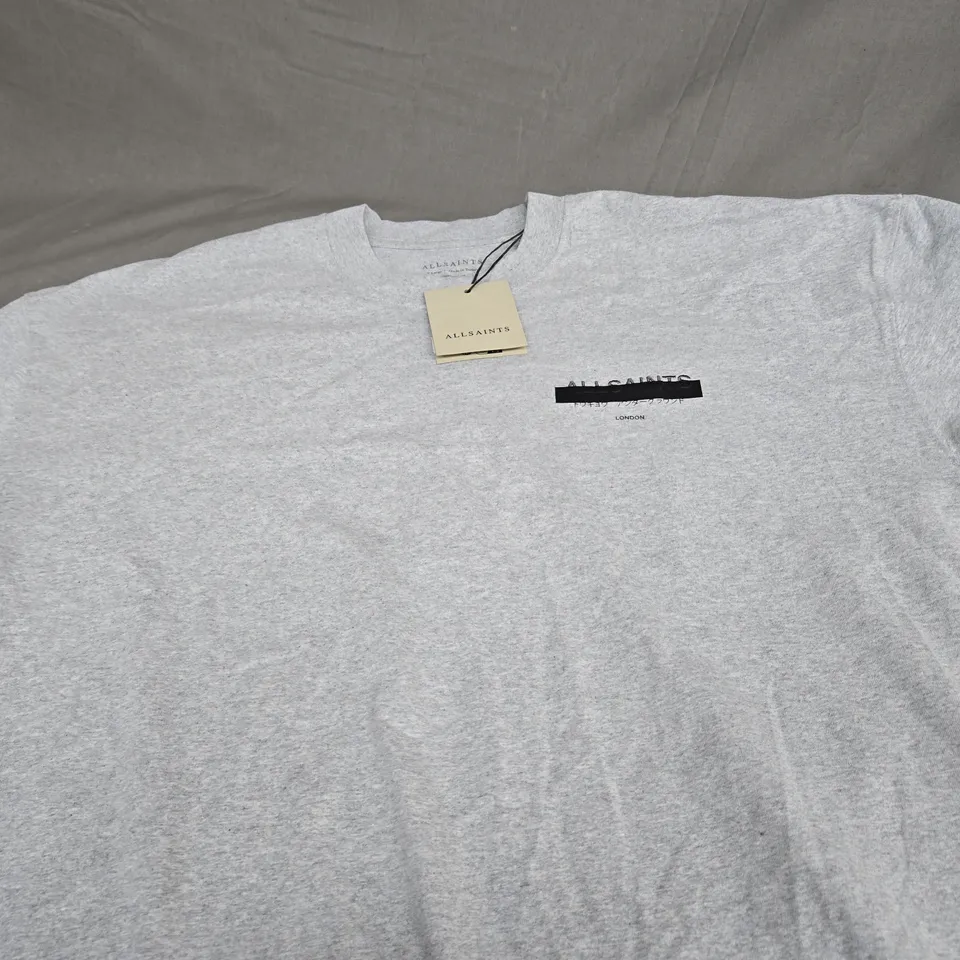 ALL SAINTS REDACT SS CREW TEE SIZE XL