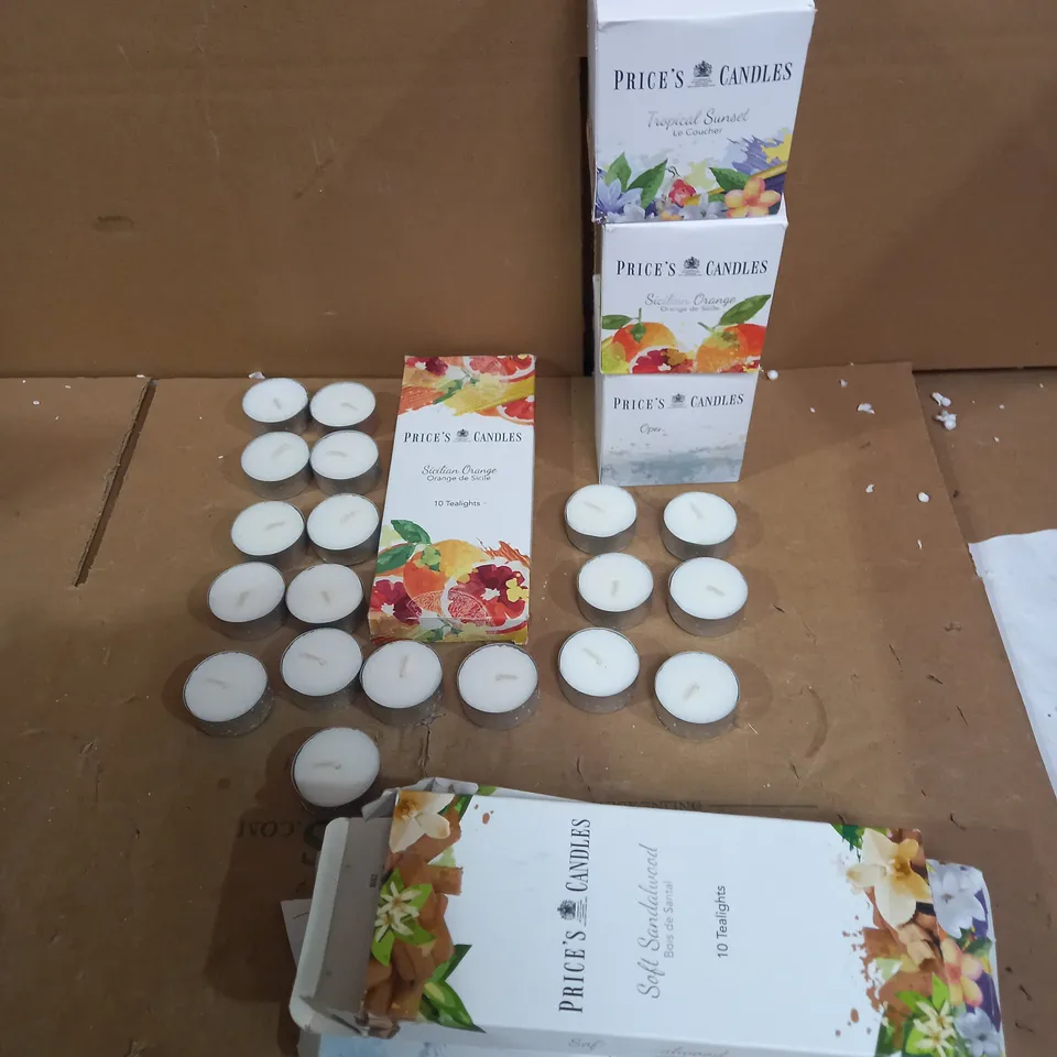 PRICE'S CANDLES SUMMER CANDLE SET