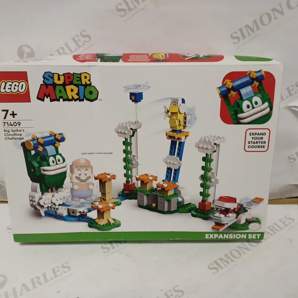 SEALED LEGO SUPER MARIO BIG SPIKE'S CLOUDTOP CHALLENGE EXPANSION SET - 71409