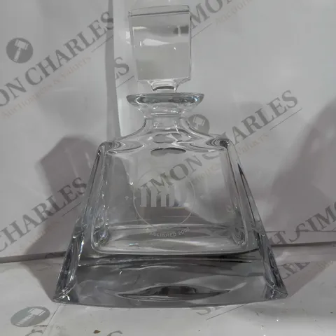 GLASS CRYSTAL DECANTER