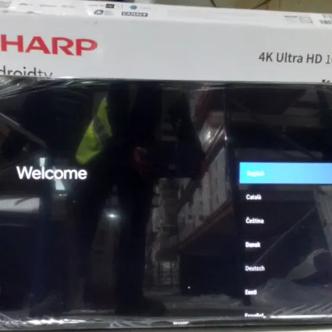 BOXED SHARP ANDROID TV 4K UHD 43" 4K ULTRA HD 43FN8KA