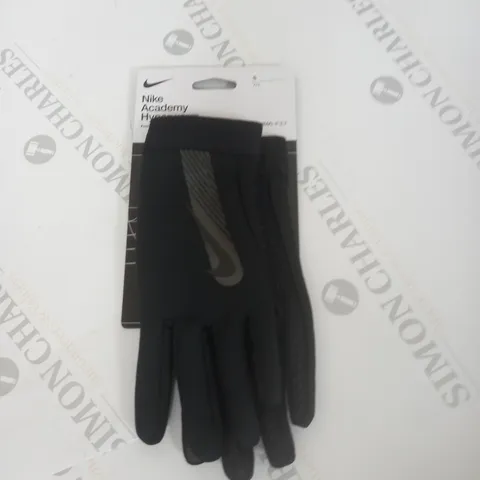 NIKE ACADEMY HYPERWARM GLOVES - S