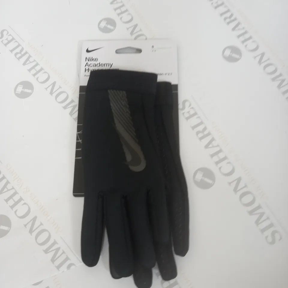 NIKE ACADEMY HYPERWARM GLOVES - S