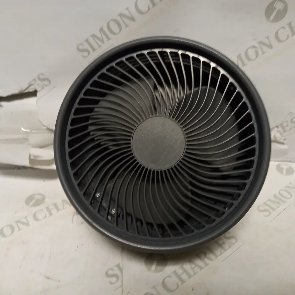 OUTLET BELL & HOWELL ADJUSTABLE FOLDING RECHARGEABLE STAND FAN