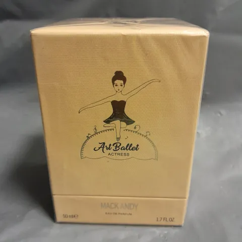 BOXED AND SEALED AU BALLET ACTRESS MACK ANDY EAU DE PARFUM 50ML