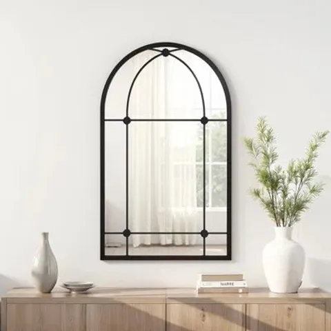 BOXED METAL ARCH MIRROR (1 BOX)
