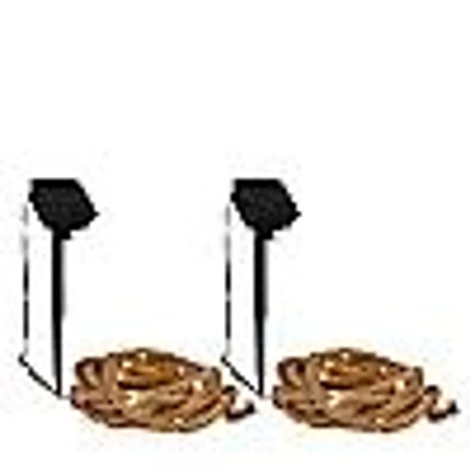 GARDEN STORIES X ANOUSKA SET OF 2 SOLAR STRING ROPE LIGHTS 5M