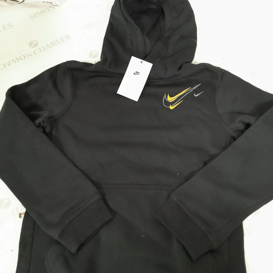 NIKE LOGO CASUAL HOODIE SIZE L - KIDS