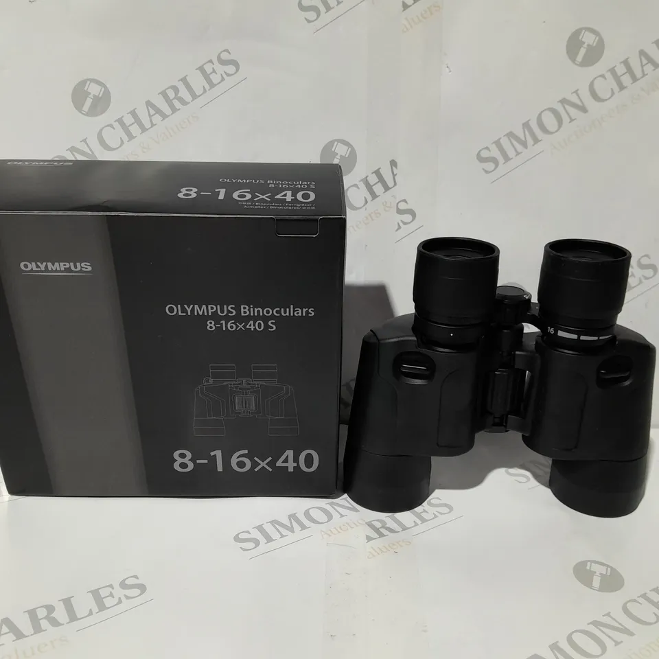 OLYMPUS BINOCULARS 8-16X40S 