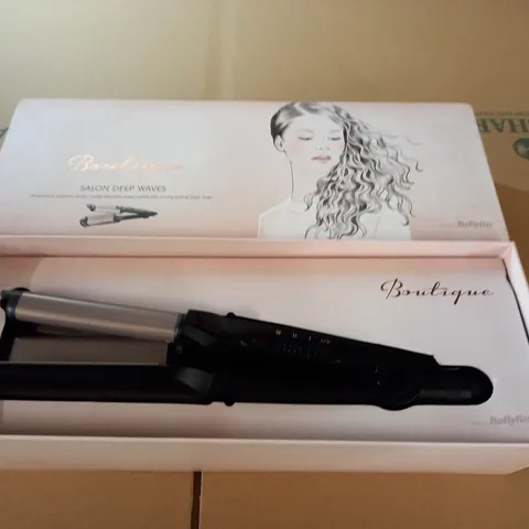 BOXED BABYLISS BOUTIQUE SALON DEEP WAVES