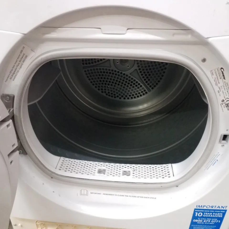 CANDY SMART CSEC9LF-80 9KG CONDENSER TUMBLE DRYER, WITH SMART CONNECTIVITY - WHITE