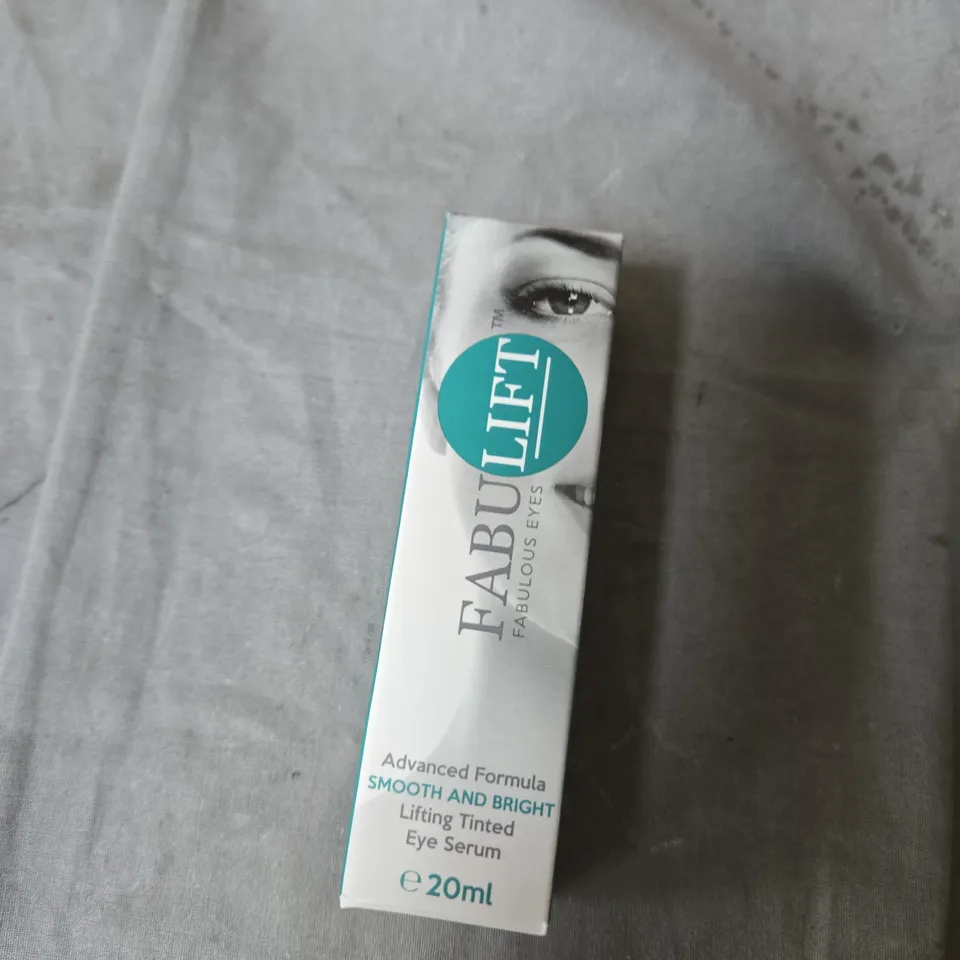 FABULIFT FABULOUS EYES ADVANCED FORMULA SMOOTH AND BRIGHT LIFTING TINTED EYE SERUM 20ML