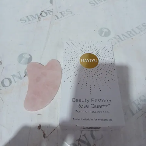 BOXED HAYO'U BEAUTY RESTORER ROSE MASSAGE TOOL