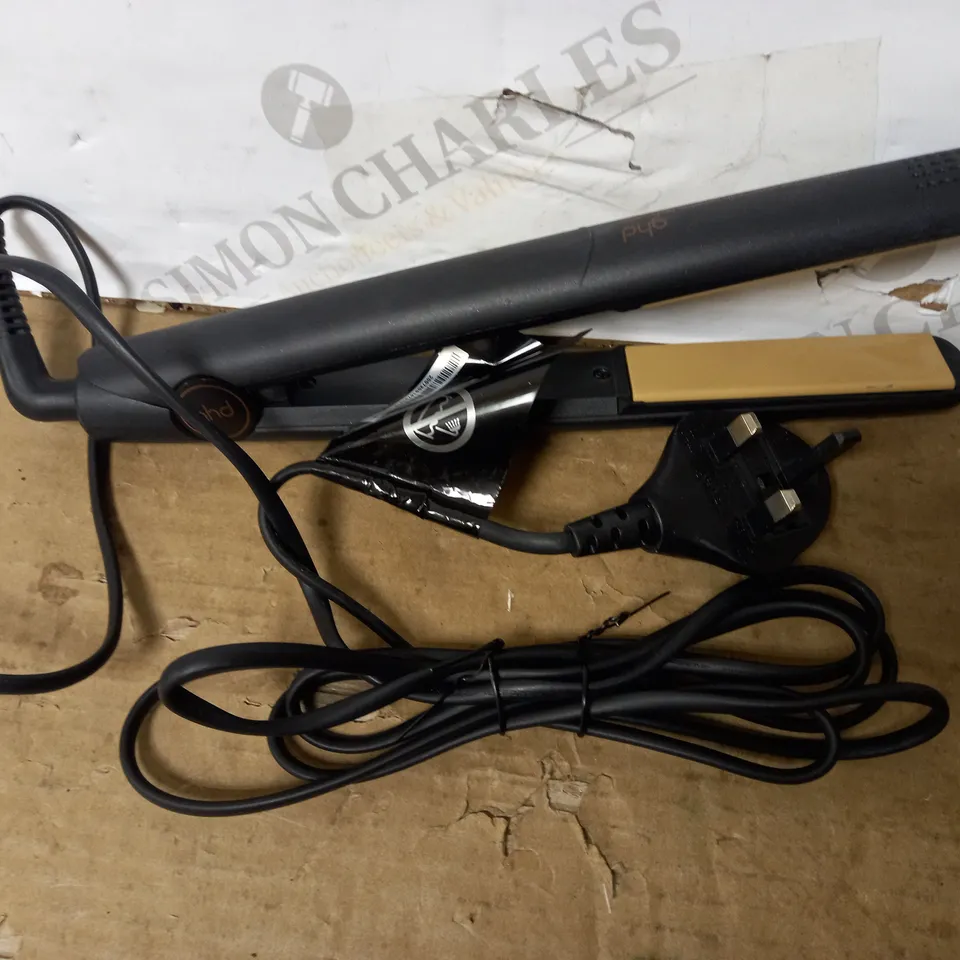 GHD ORIGINAL STYLER HAIR STRAIGHTENERS IN BLACK