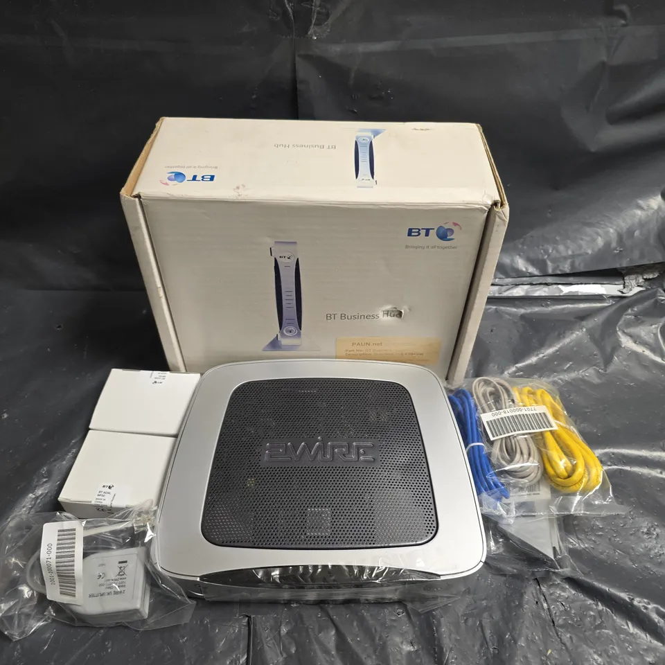 BT BUSINESS HUB GATEWAY 2700HGV ROUTER – SILVER