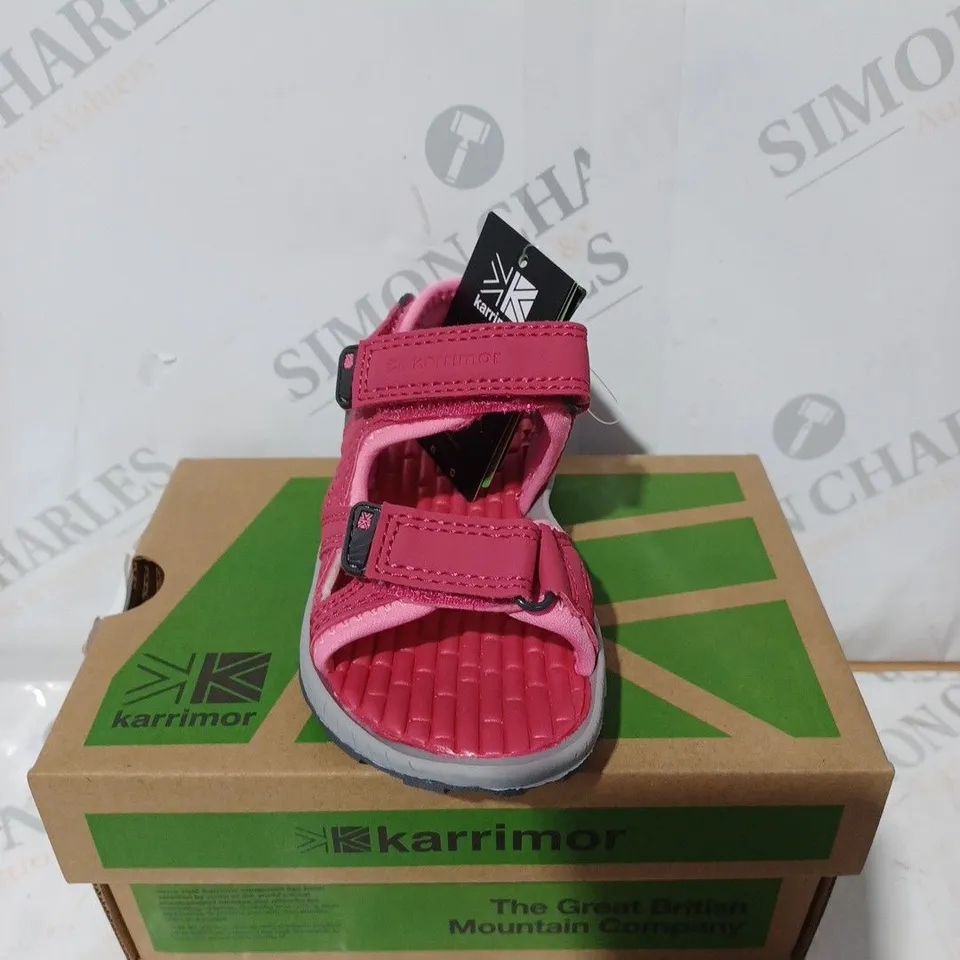 BOXED KARRIMOR ANTIBES INFANT SANDALS - SIZE 23.5 KIDS