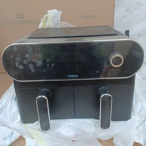 TOWER T17144 VORTX 10.4L DUO BASKET AIR FRYER