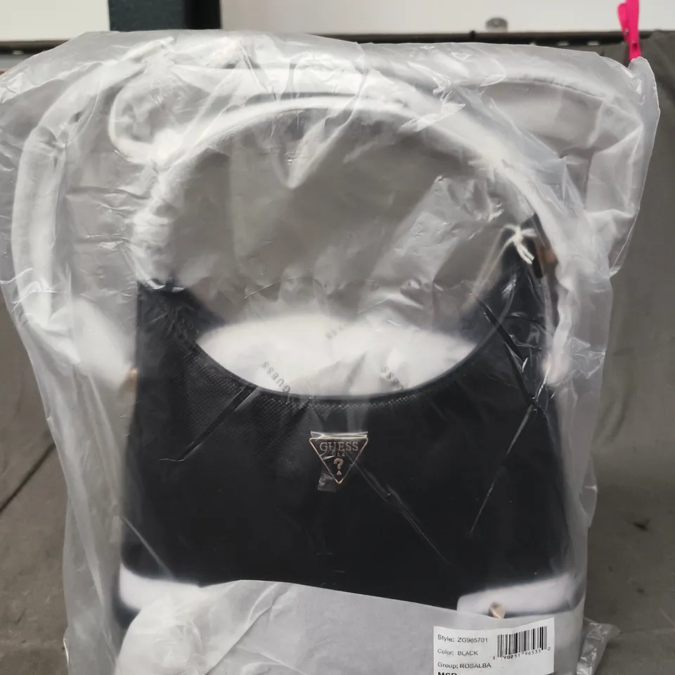 GUESS BLACK HANDBAG 