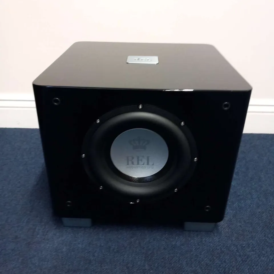 REL T7X BLACK HIFI / HOMECINEMA SUBWOOFER