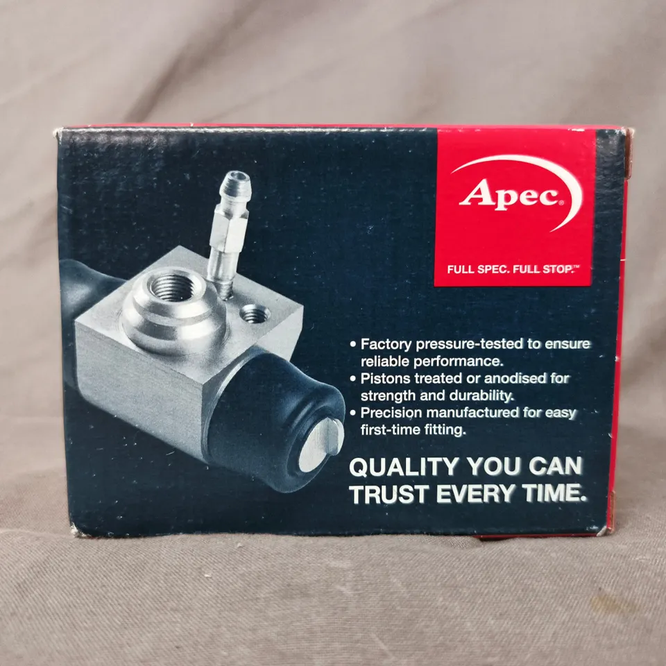 APEC BCY1434 WHEEL CYLINDER HYDRAULIC COMPONENT VEHICLE PART FOR FIAT 500 / PANDA / FORD KA