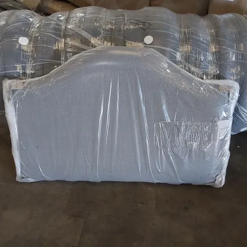 QUALITY BAGGED SINGLE SLATE GREY HEADBOARD