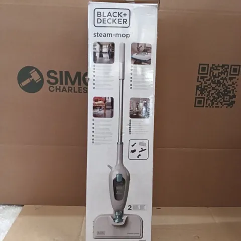 BOXED BLACK + DECKER STEAM-MOP FSMH13ES