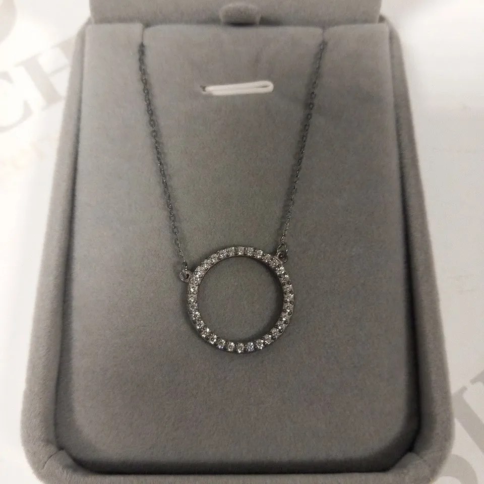 BOXED SAY IT WITH DIAMONDS CIRCLE OF LIFE NECKLACE