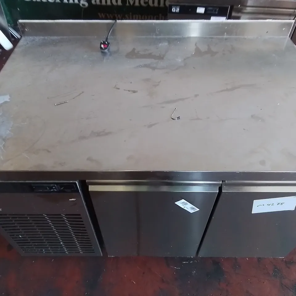 FOSTER DC1/2M COMMERCIAL STAINLESS CHILLED FOOD PREP COUNTER 