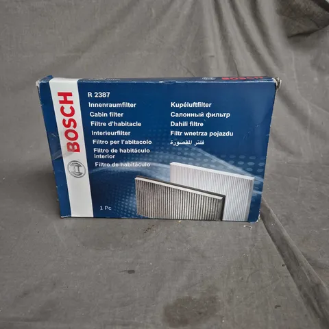BOSCH R 2387 CABIN FILTER