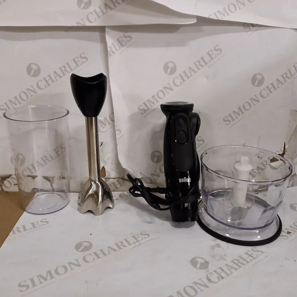 BRAUN MQ5137 MULTIQUICK 5 HAND BLENDER - BLACK