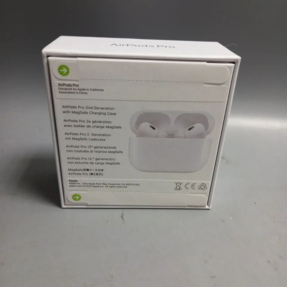 BOXED APPLE AIR PODS PRO 2ND GENERATION WITH MAGSAFE CHARGING CASE