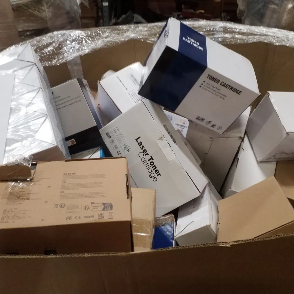 PALLET CONTAINING ASSORTED TONER CARTRIDGES 