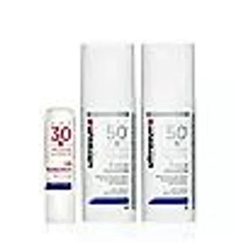 THREE ULTRASUN 3 PIECE ANTI-PIGMENTATION FACE SPF 50+ & LIP COLLECTION