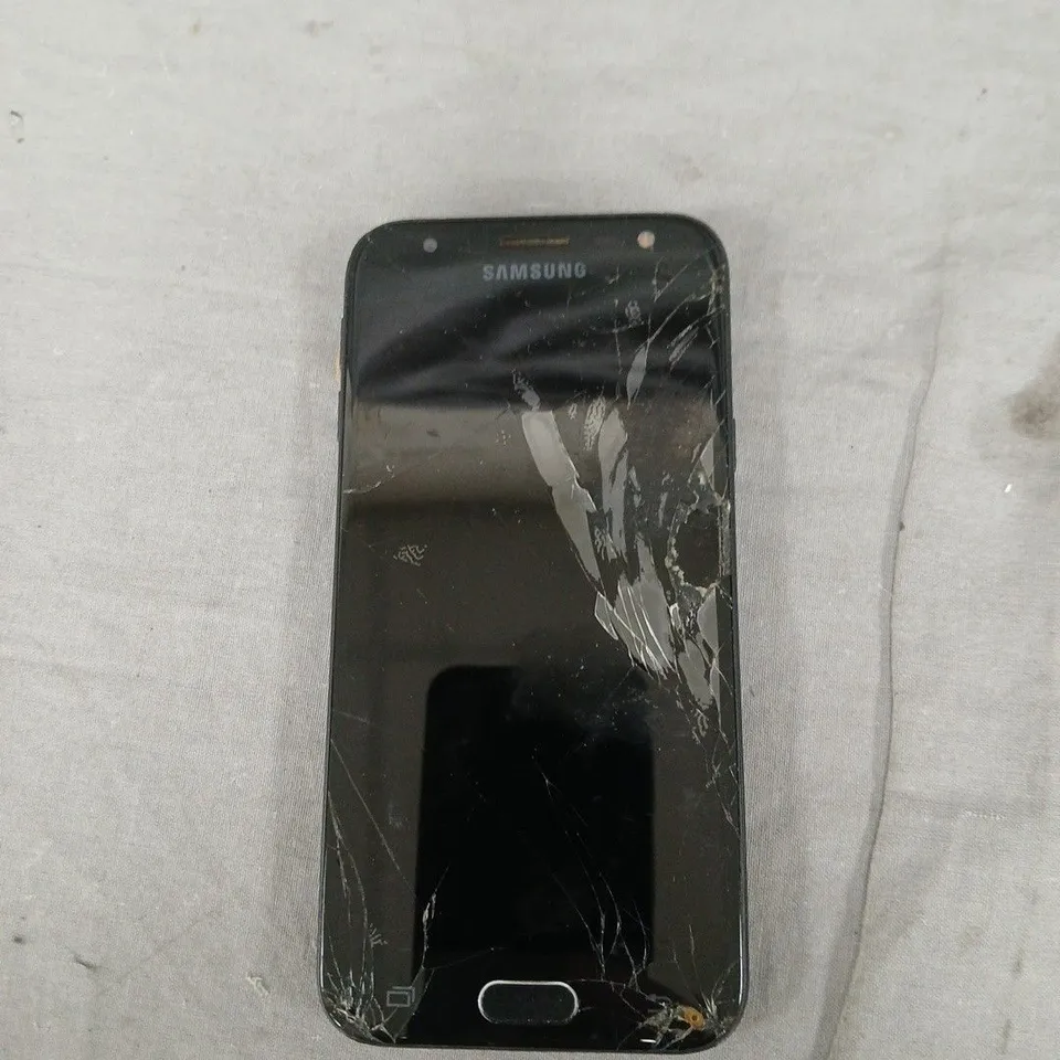 SAMSUNG GALAXY J3 (2017) SMARTPHONE – BLACK, UNLOCKED, 16GB. PHONE DOES NOT POWER ON