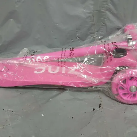 ZINC 3 WHEELED LIGHT UP STAR SCOOTER 
