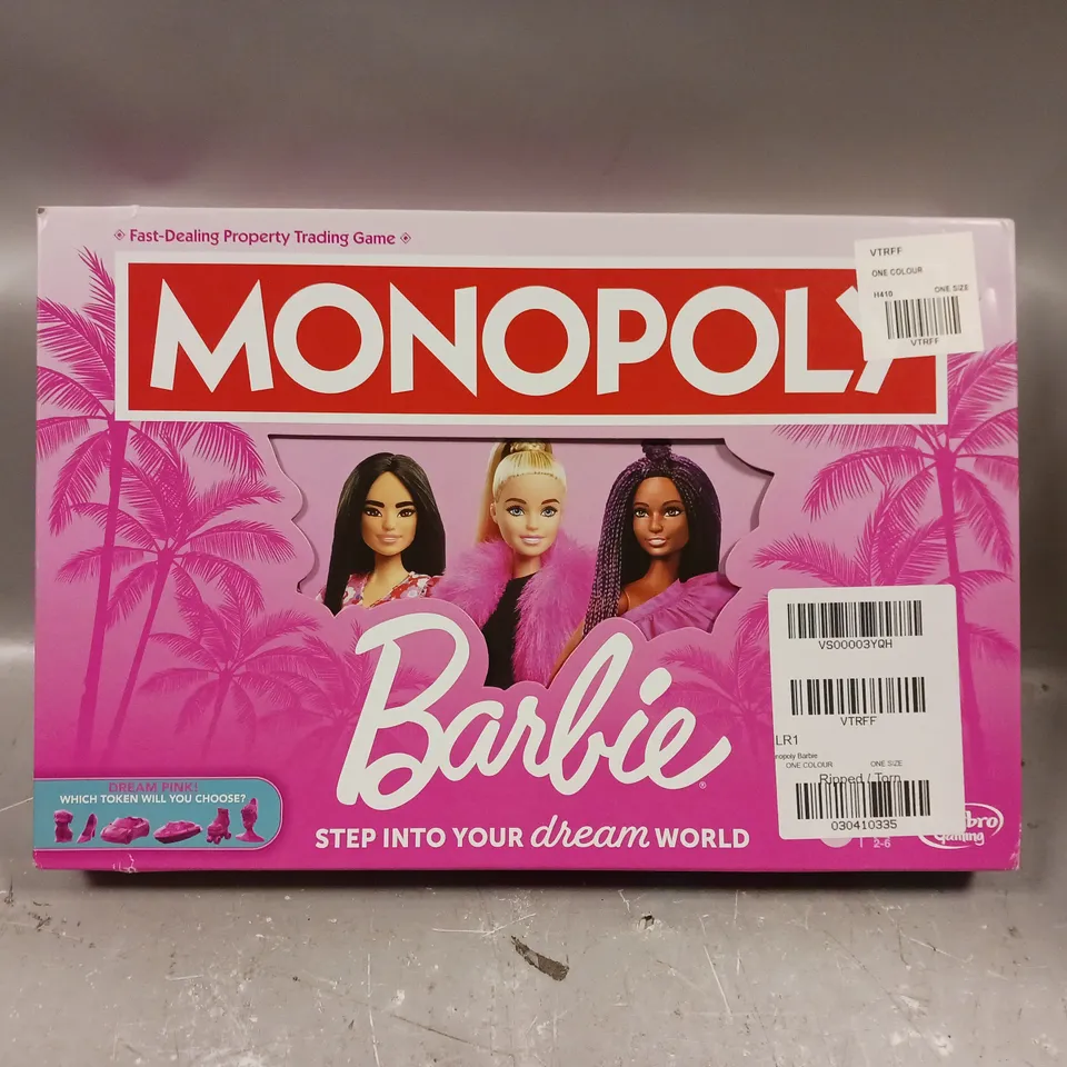 BOXED MONOPOLY BARBIE