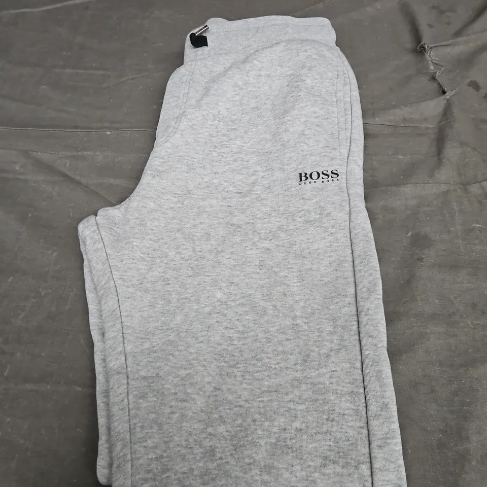 HUGO BOSS FLEECED CUFFED JOGGERS - SIZE 14 - SMALL