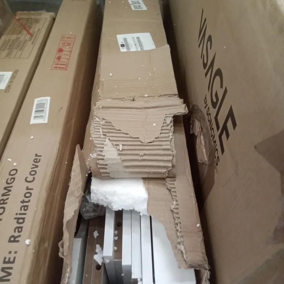 BOXED UNSPECIFIED FLATPACK FURNITURE - WHITE