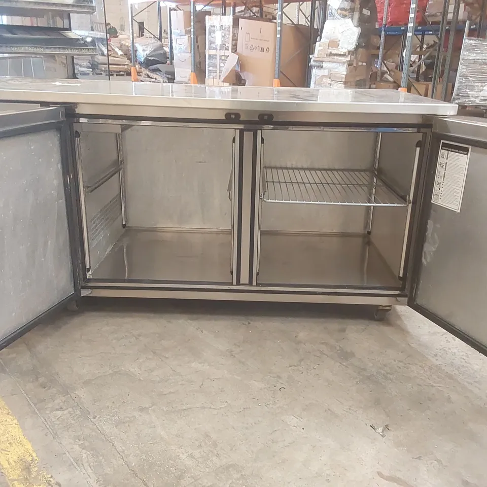FOSTER PRO2/2M-A 2 DOOR BENCH FRIDGE DELI